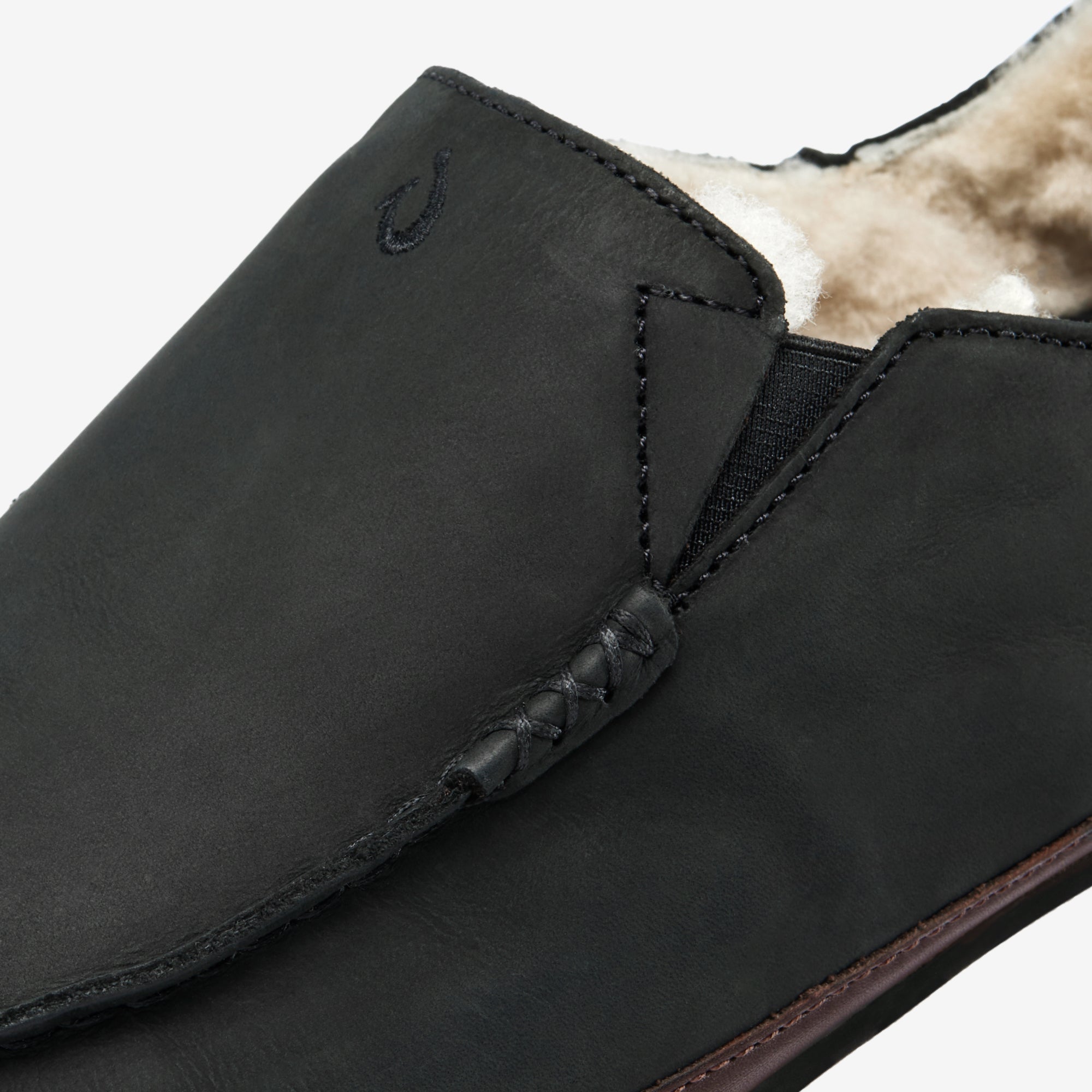 Moloa Slipper  -  Black / Dk Java