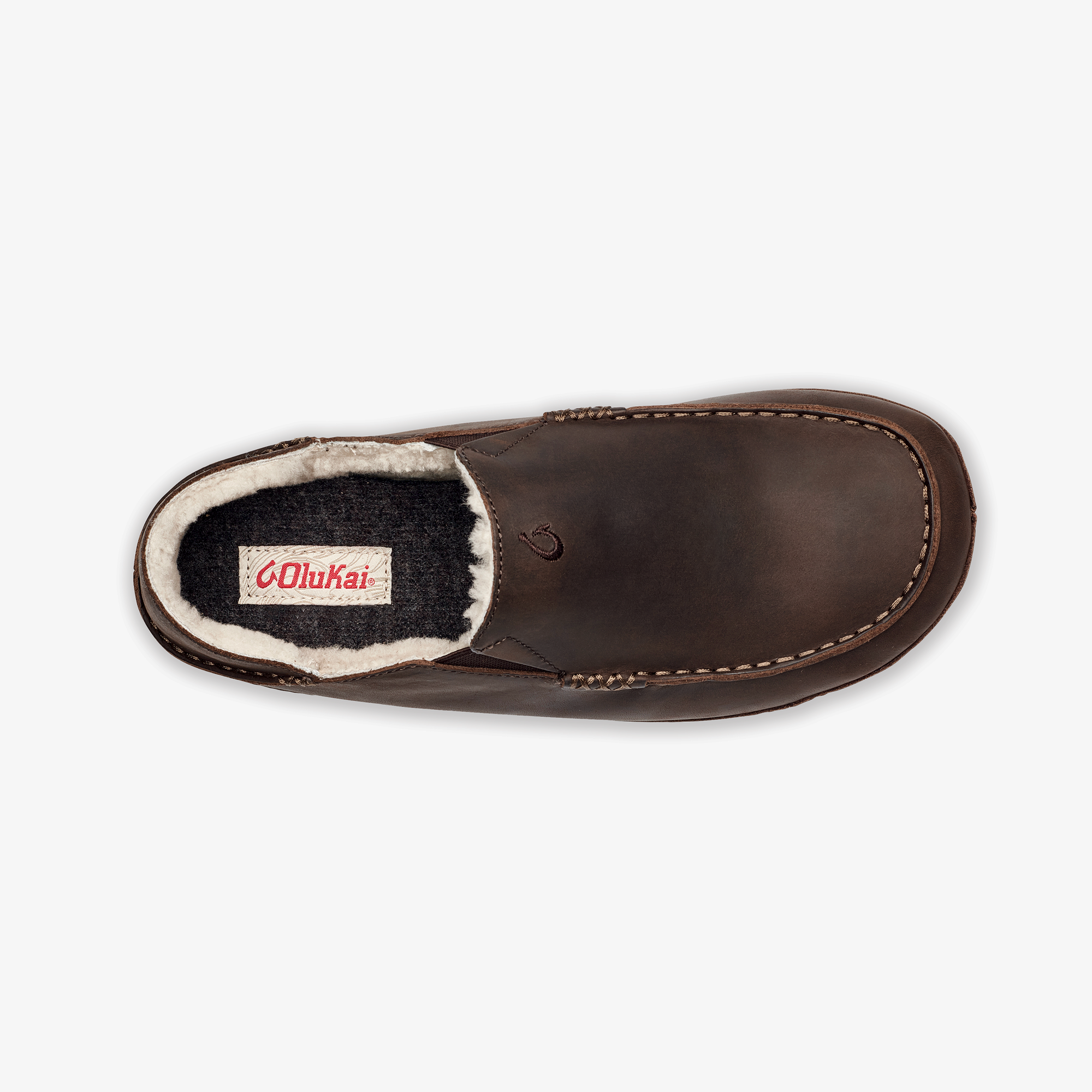 Moloa Slipper - Dark Wood