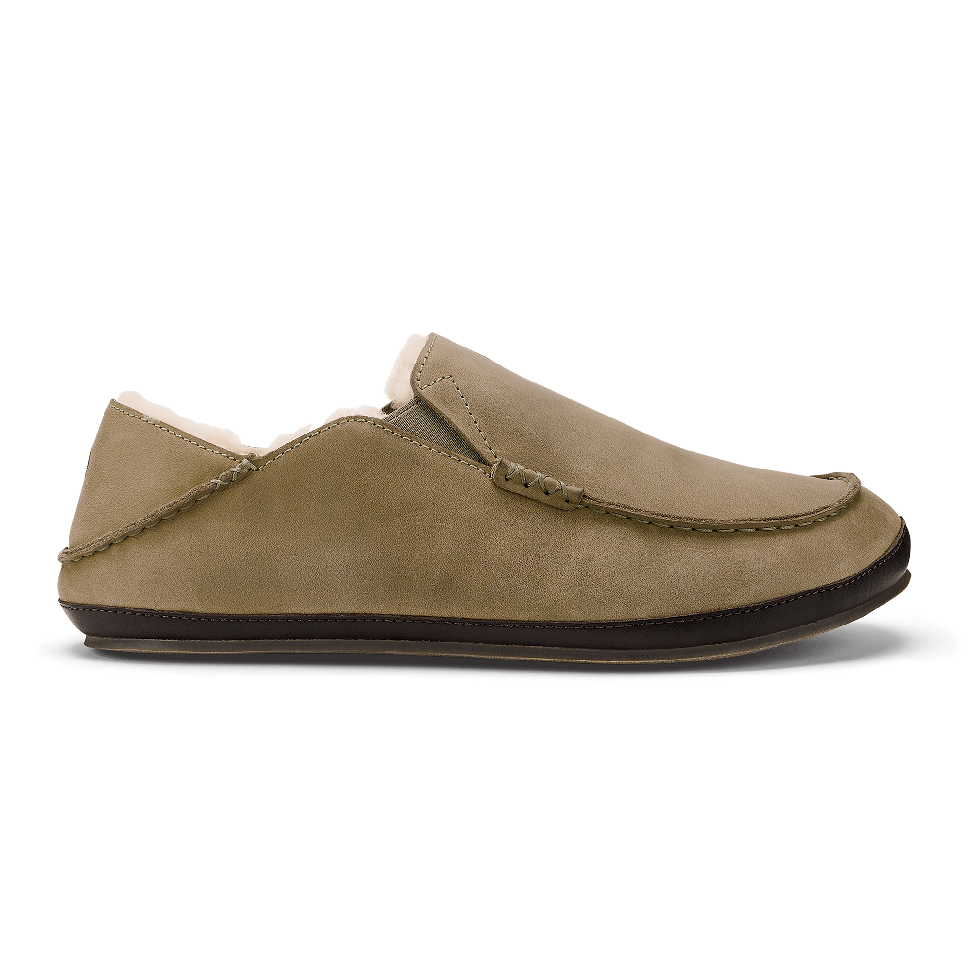 Moloa Slipper  -  Clay / Dk Java