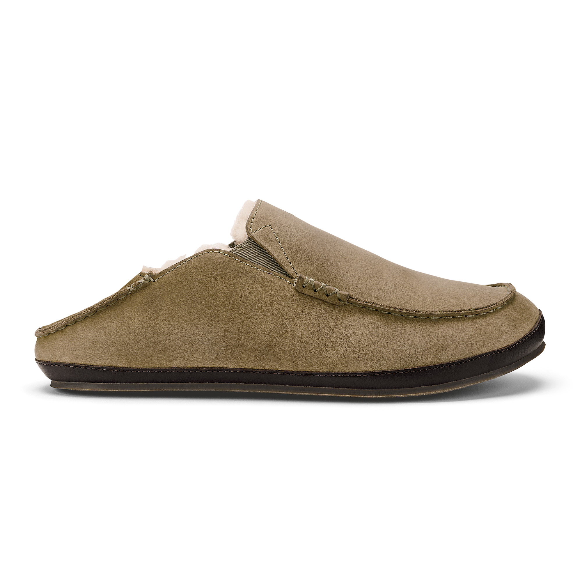 Moloa Slipper  -  Clay / Dk Java