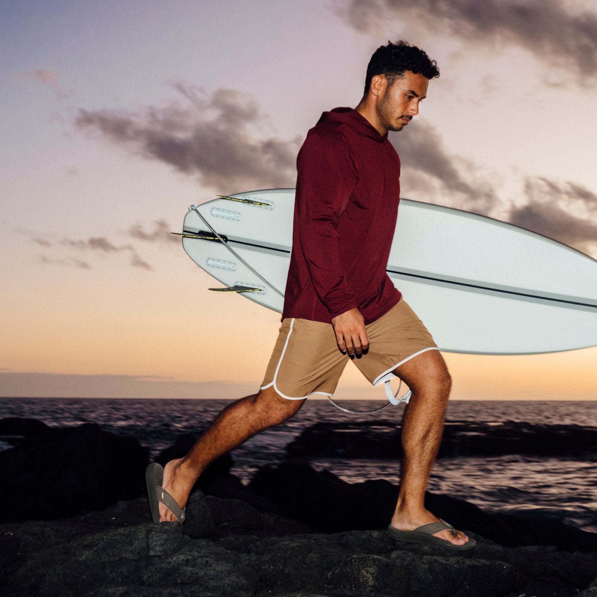 Ahi Kai  -  Brown Koa / Brown Koa
