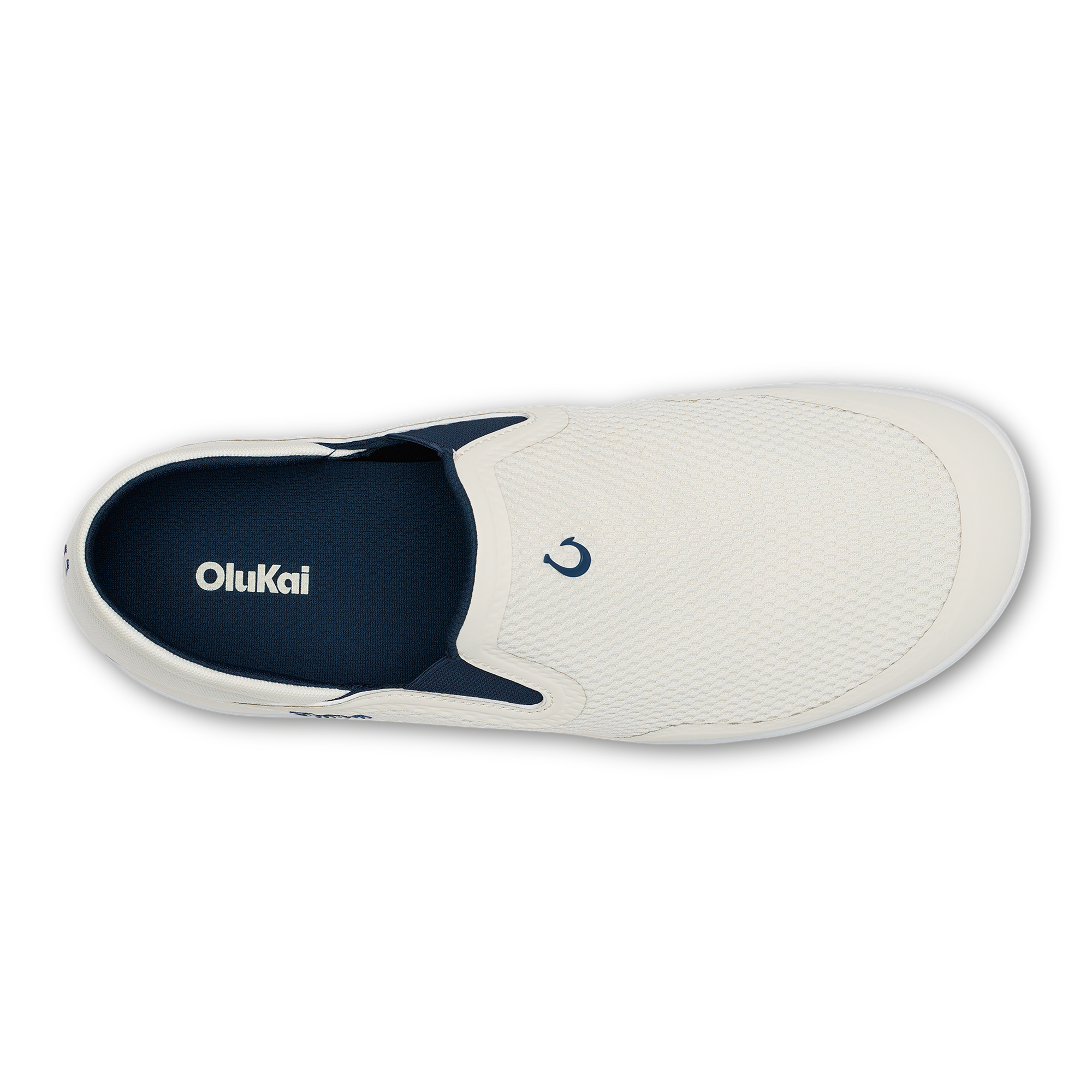 Moku Slip On  -  White Sand / Trench Blue
