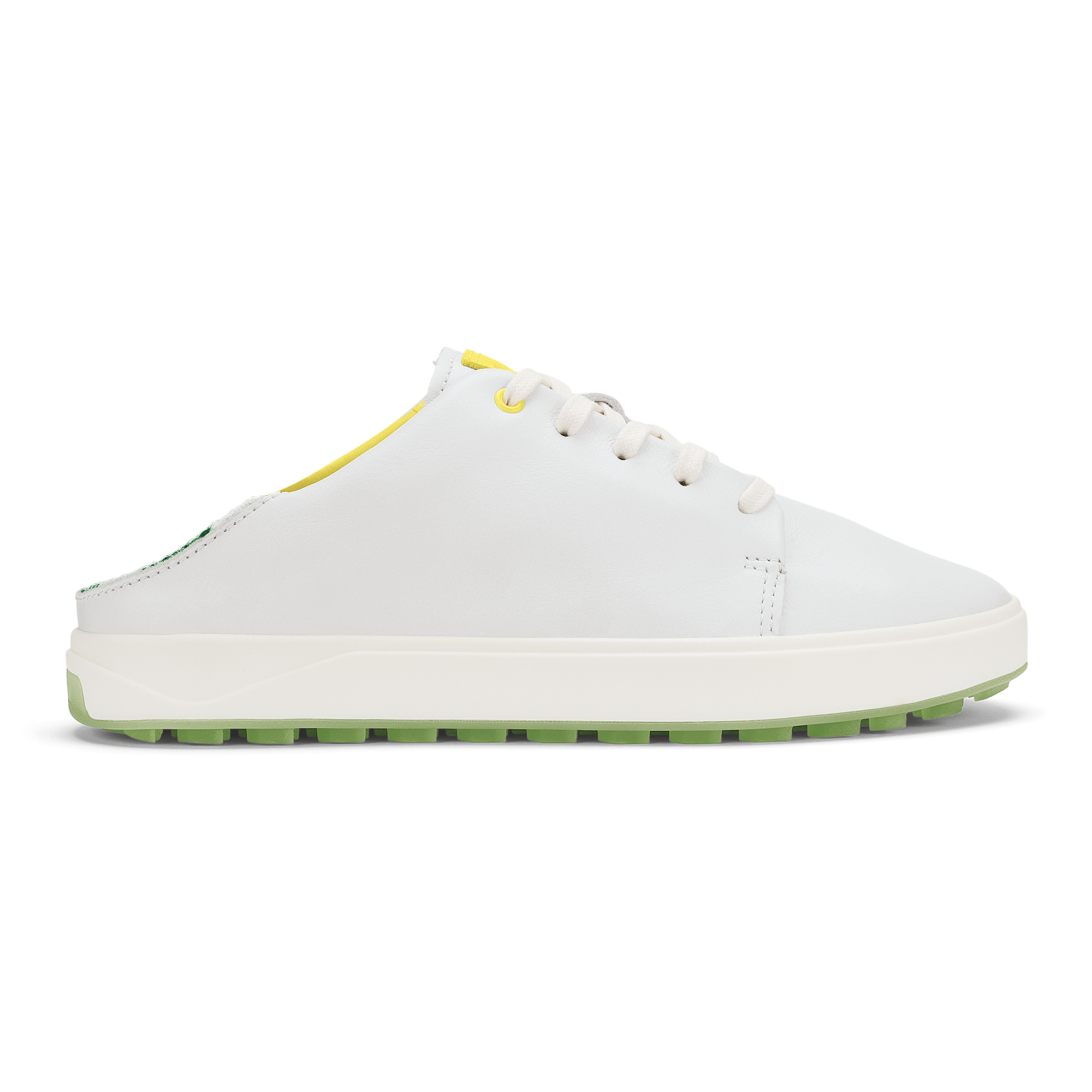 Wailea - Bright White / Medium Green
