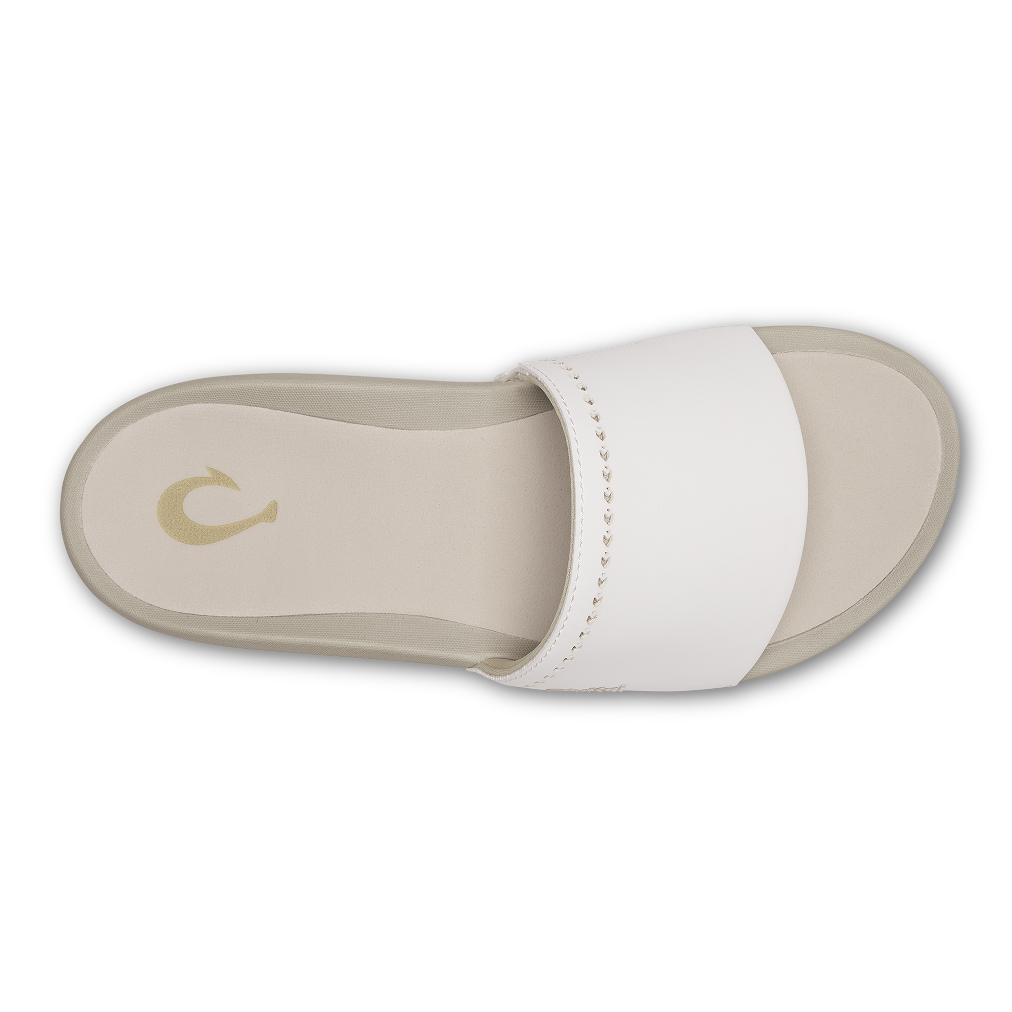 Ulele Slide  -  Bright White / Tapa