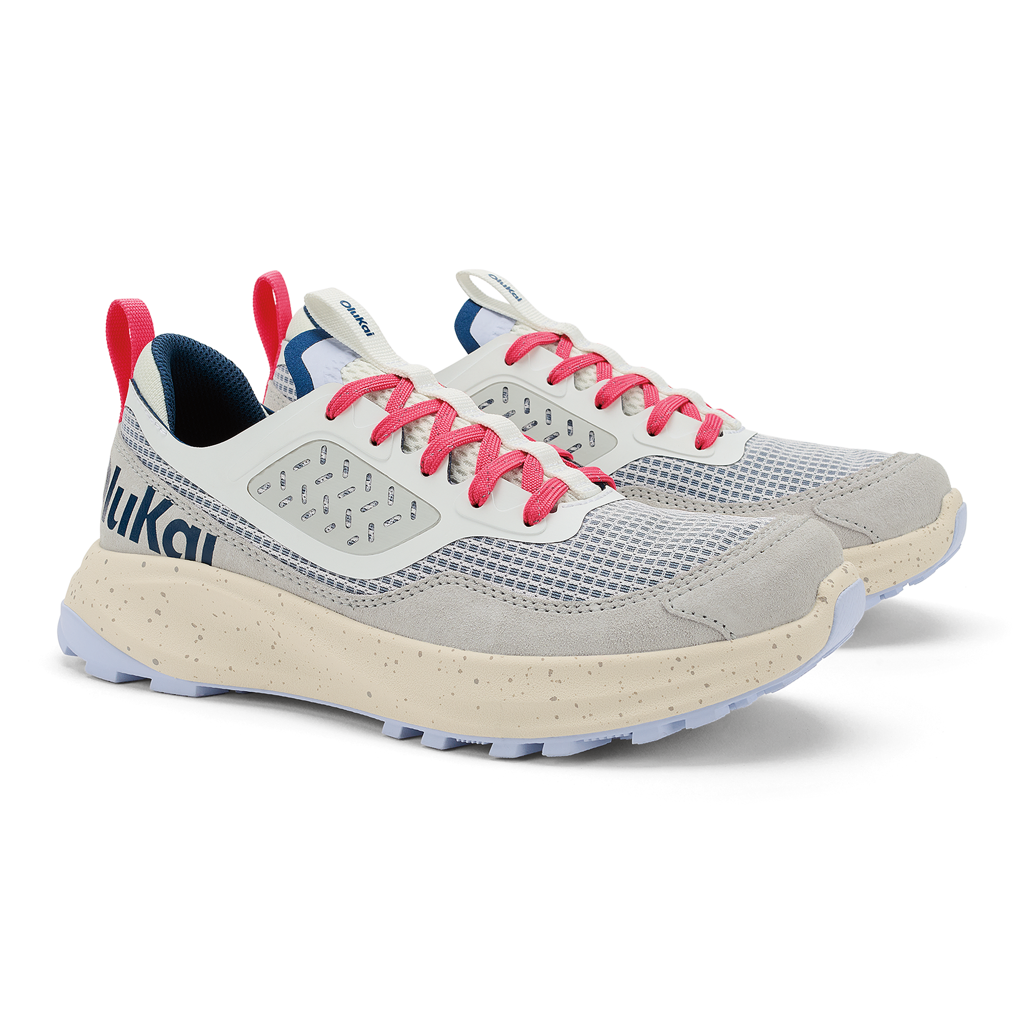 Makiki  -  Bright White / Coastal Blue
